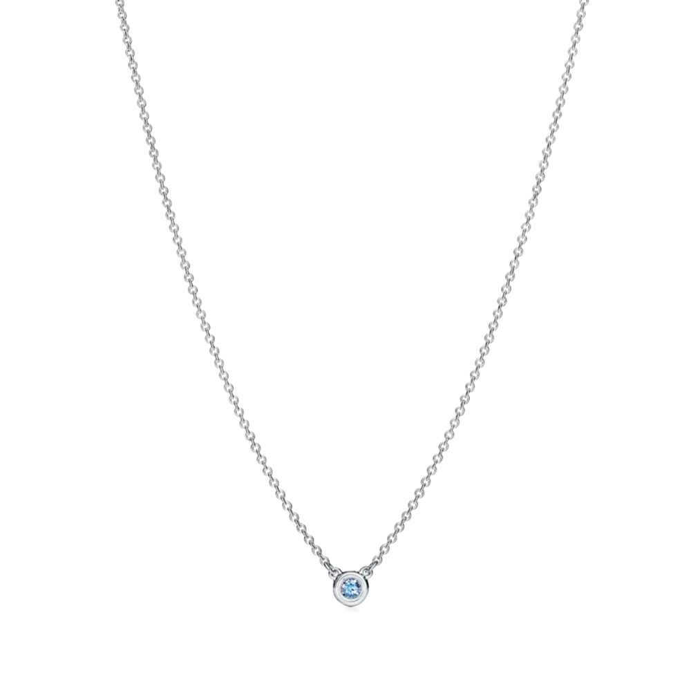 ❣️FLASH SALE💥Tiffany Elsa Peretti Color by the Yard Aquamarine Necklace